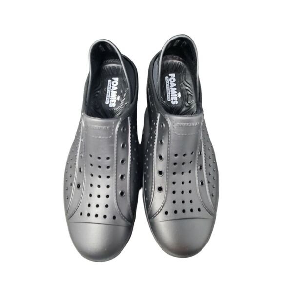 Skechers Foamies Vista Sneakers Shoes Size 10 Solid Black Cal Dreaming 111260 - Picture 5 of 10